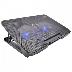 Base Gamer Refrigerante De Portátil 5 Niveles 2 ventiladores